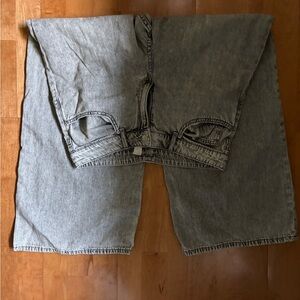 H&M Light Gray wide leg Jeans
